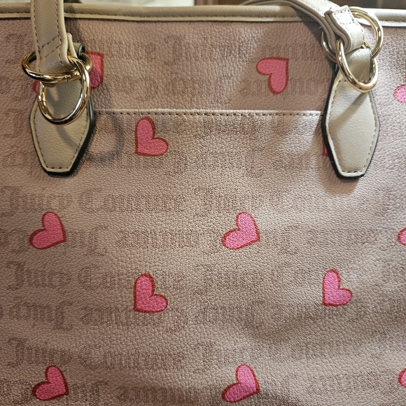 Juicy Couture Pink Heart Tote Bag - Picture 9 of 11